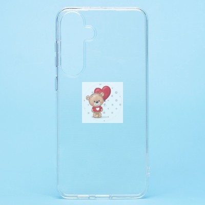 Чехол-накладка для Samsung Galaxy S24+ (прозрачный) Activ ASC-101 Puffy 0.9мм Чехол-накладка для Samsung Galaxy S24+ (прозрачный) Activ ASC-101 Puffy 0.9мм