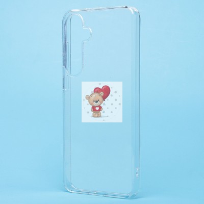 Чехол-накладка для Samsung Galaxy S24+ (прозрачный) Activ ASC-101 Puffy 0.9мм