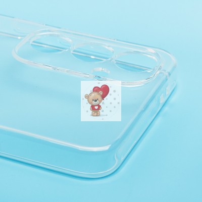 Чехол-накладка для Samsung Galaxy S24FE (прозрачный) Activ ASC-101 Puffy 0.9мм