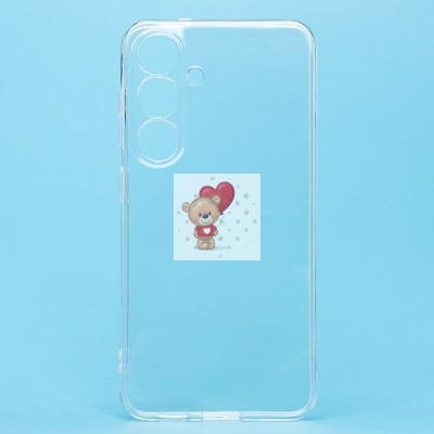 Чехол-накладка для Samsung Galaxy S25 (прозрачный) Activ ASC-101 Puffy 0.9мм