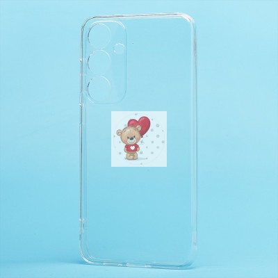 Чехол-накладка для Samsung Galaxy S25+ (прозрачный) Activ ASC-101 Puffy 0.9мм