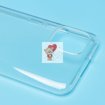 Чехол-накладка для Samsung A035 Galaxy A03 (прозрачный) Activ ASC-101 Puffy 0.9мм