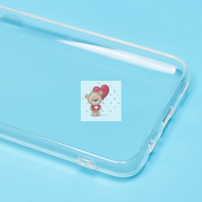 Чехол-накладка для Samsung A035 Galaxy A03 (прозрачный) Activ ASC-101 Puffy 0.9мм