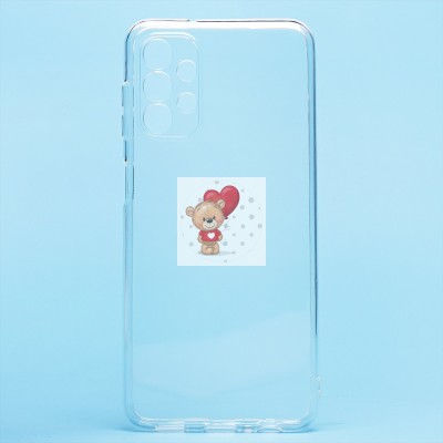 Чехол-накладка для Samsung A047 Galaxy A04s (прозрачный) Activ ASC-101 Puffy 0.9мм