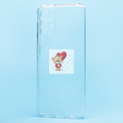 Чехол-накладка для Samsung A047 Galaxy A04s (прозрачный) Activ ASC-101 Puffy 0.9мм