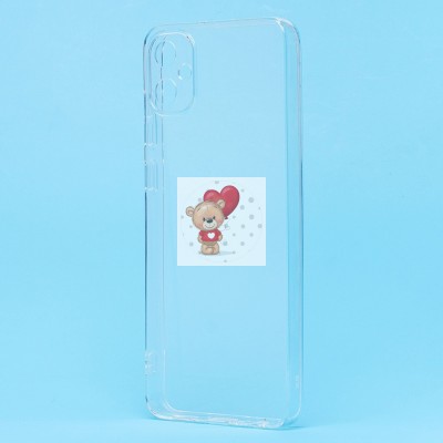 Чехол-накладка для Samsung A055 Galaxy A05 (прозрачный) Activ ASC-101 Puffy 0.9мм