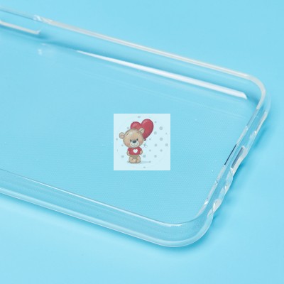 Чехол-накладка для Samsung A135 Galaxy A13 4G (прозрачный) Activ ASC-101 Puffy 0.9мм