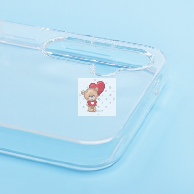 Чехол-накладка для Samsung A146 Galaxy A14 5G (MediaTek) (прозрачный) Activ ASC-101 Puffy 0.9мм