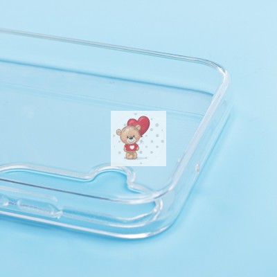 Чехол-накладка для Samsung A146 Galaxy A14 5G (MediaTek) (прозрачный) Activ ASC-101 Puffy 0.9мм