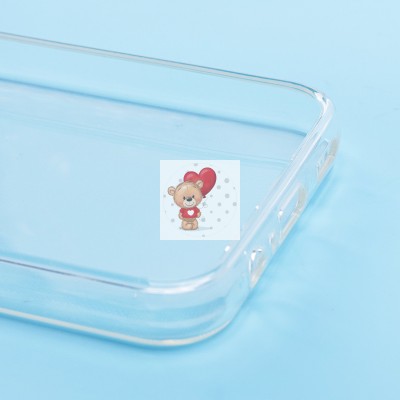 Чехол-накладка для Samsung A146 Galaxy A14 5G (MediaTek) (прозрачный) Activ ASC-101 Puffy 0.9мм