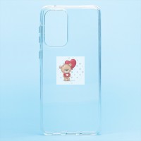 Чехол-накладка для Samsung A336 Galaxy A33 5G (прозрачный) Activ ASC-101 Puffy 0.9мм