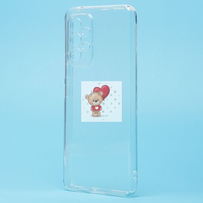 Чехол-накладка для Samsung A536 Galaxy A53 5G (прозрачный) Activ ASC-101 Puffy 0.9мм