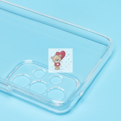 Чехол-накладка для Samsung A536 Galaxy A53 5G (прозрачный) Activ ASC-101 Puffy 0.9мм