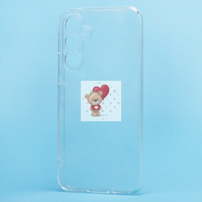 Чехол-накладка для Samsung A546 Galaxy A54 (прозрачный) Activ ASC-101 Puffy 0.9мм