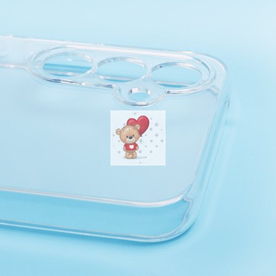 Чехол-накладка для Samsung A546 Galaxy A54 (прозрачный) Activ ASC-101 Puffy 0.9мм