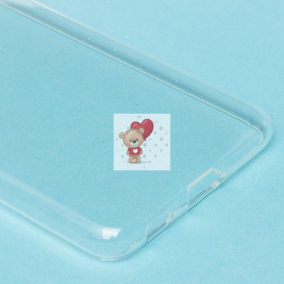 Чехол-накладка для Samsung G991 Galaxy S21 (прозрачный) Activ ASC-101 Puffy 0.9мм