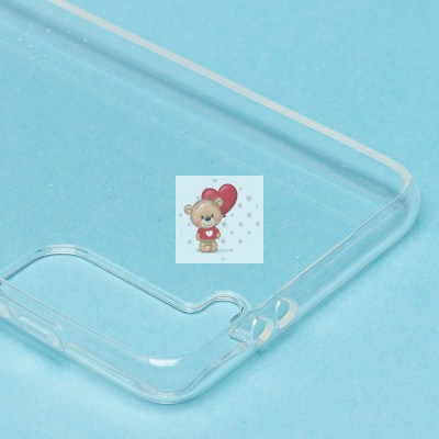 Чехол-накладка для Samsung G991 Galaxy S21 (прозрачный) Activ ASC-101 Puffy 0.9мм