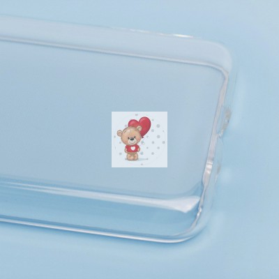 Чехол-накладка для Samsung G996 Galaxy S21+ (прозрачный) Activ ASC-101 Puffy 0.9мм