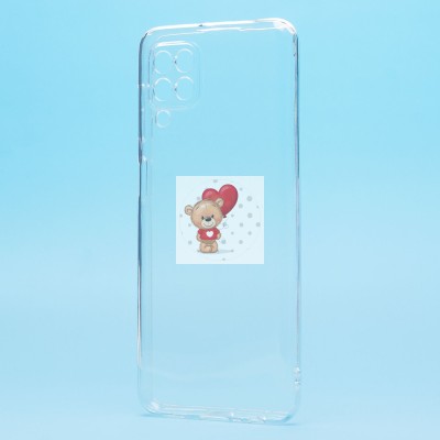 Чехол-накладка для Samsung M325 Galaxy M32 Global (прозрачный) Activ ASC-101 Puffy 0.9мм