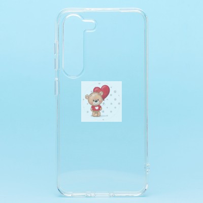 Чехол-накладка для Samsung S911 Galaxy S23 (прозрачный) Activ ASC-101 Puffy 0.9мм