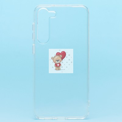 Чехол-накладка для Samsung S916 Galaxy S23+ (прозрачный) Activ ASC-101 Puffy 0.9мм