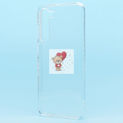 Чехол-накладка для Samsung S916 Galaxy S23+ (прозрачный) Activ ASC-101 Puffy 0.9мм