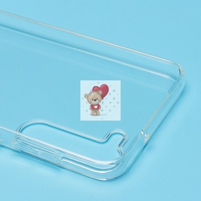 Чехол-накладка для Samsung S916 Galaxy S23+ (прозрачный) Activ ASC-101 Puffy 0.9мм