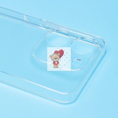 Чехол-накладка для Tecno Spark 10 Pro (прозрачный) Activ ASC-101 Puffy 0.9мм