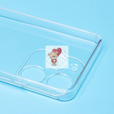 Чехол-накладка для Tecno Spark 10 Pro (прозрачный) Activ ASC-101 Puffy 0.9мм