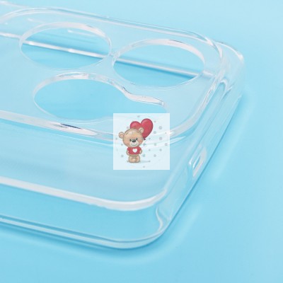 Чехол-накладка для Tecno Spark 20 Pro 5G (прозрачный) Activ ASC-101 Puffy 0.9мм