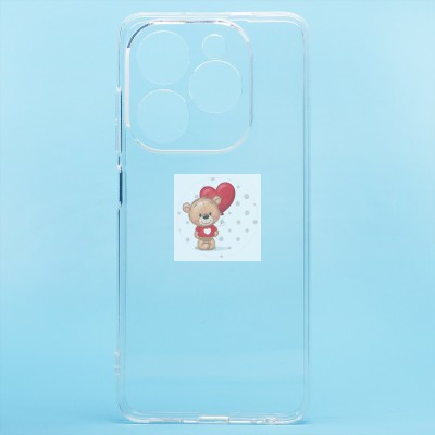 Чехол-накладка для Tecno Spark 20C (прозрачный) Activ ASC-101 Puffy 0.9мм Чехол-накладка для Tecno Spark 20C (прозрачный) Activ ASC-101 Puffy 0.9мм