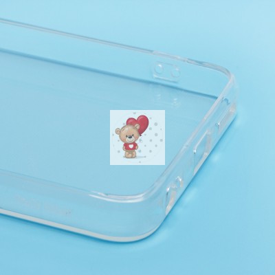 Чехол-накладка для Tecno Spark 20C (прозрачный) Activ ASC-101 Puffy 0.9мм