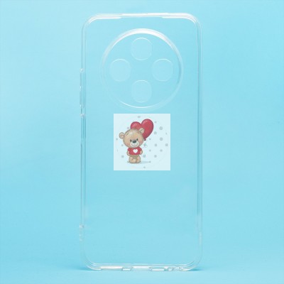 Чехол-накладка для Tecno Spark 30C 4G (прозрачный) Activ ASC-101 Puffy 0.9мм