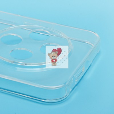 Чехол-накладка для Tecno Spark 30C 4G (прозрачный) Activ ASC-101 Puffy 0.9мм