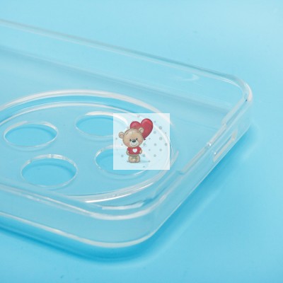 Чехол-накладка для Tecno Spark 30C 4G (прозрачный) Activ ASC-101 Puffy 0.9мм