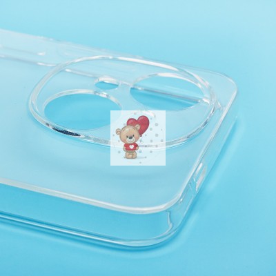 Чехол-накладка для Tecno Spark Go 1 (прозрачный) Activ ASC-101 Puffy 0.9мм