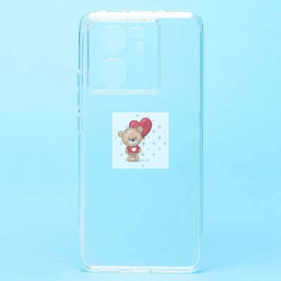 Чехол-накладка для Xiaomi 13T (прозрачный) Activ ASC-101 Puffy 0.9мм