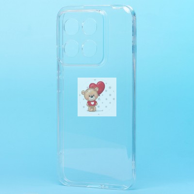 Чехол-накладка для Xiaomi 14 (прозрачный) Activ ASC-101 Puffy 0.9мм Чехол-накладка для Xiaomi 14 (прозрачный) Activ ASC-101 Puffy 0.9мм