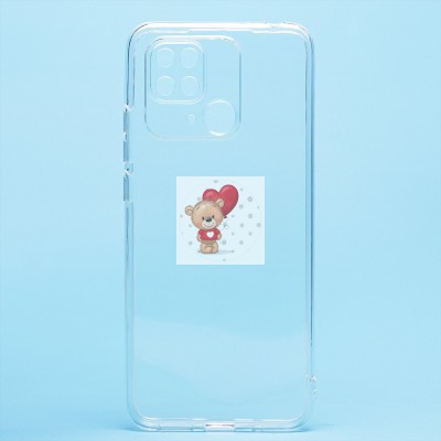 Чехол-накладка для Xiaomi Poco C40 (прозрарчный) Activ ASC-101 Puffy 0.9мм Чехол-накладка для Xiaomi Poco C40 (прозрарчный) Activ ASC-101 Puffy 0.9мм