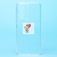 Чехол-накладка для Xiaomi Poco C65 (прозрачный) Activ ASC-101 Puffy 0.9мм