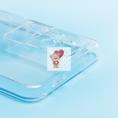 Чехол-накладка для Xiaomi Poco F4 (прозрачный) Activ ASC-101 Puffy 0.9мм