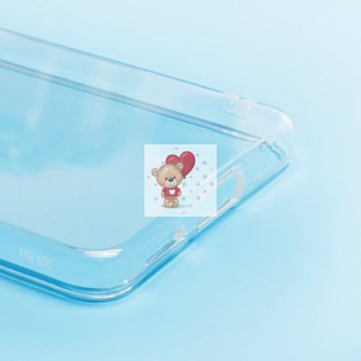 Чехол-накладка для Xiaomi Poco F4 (прозрачный) Activ ASC-101 Puffy 0.9мм