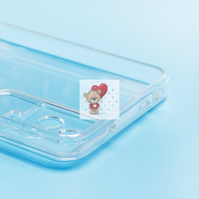 Чехол-накладка для Xiaomi Poco F4 (прозрачный) Activ ASC-101 Puffy 0.9мм