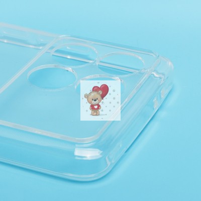 Чехол-накладка для Xiaomi Poco F6 Pro (прозрачный) Activ ASC-101 Puffy 0.9мм