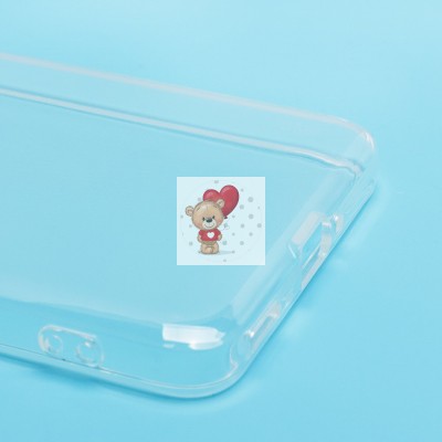 Чехол-накладка для Xiaomi Poco F6 Pro (прозрачный) Activ ASC-101 Puffy 0.9мм