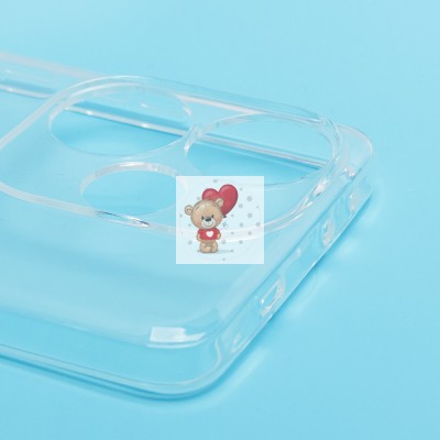 Чехол-накладка для Xiaomi Poco F6 (прозрачный) Activ ASC-101 Puffy 0.9мм