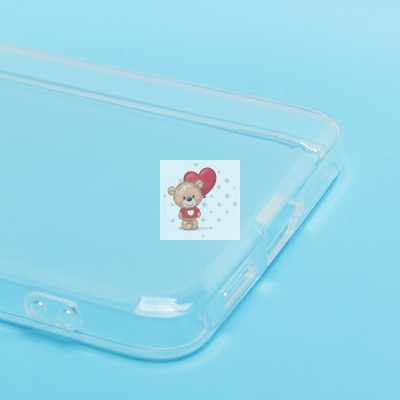 Чехол-накладка для Xiaomi Poco F6 (прозрачный) Activ ASC-101 Puffy 0.9мм