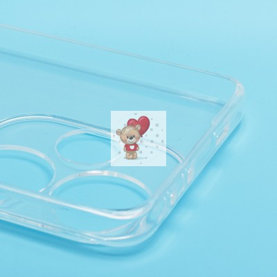 Чехол-накладка для Xiaomi Poco F6 (прозрачный) Activ ASC-101 Puffy 0.9мм