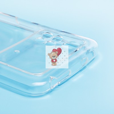 Чехол-накладка для Xiaomi Poco M4 Pro 4G (прозрачный) Activ ASC-101 Puffy 0.9мм