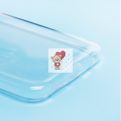 Чехол-накладка для Xiaomi Poco M4 Pro 4G (прозрачный) Activ ASC-101 Puffy 0.9мм